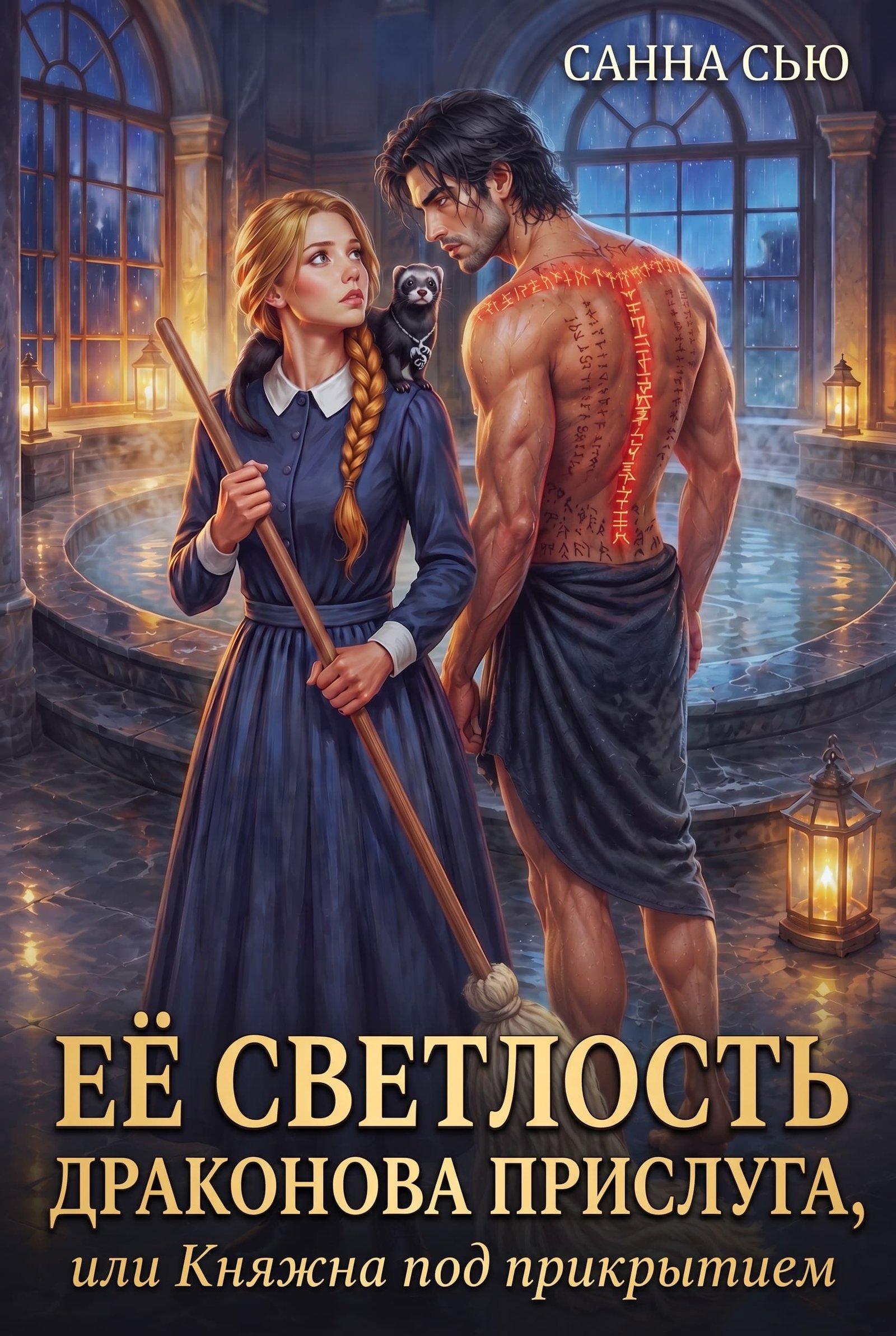 Читать онлайн книгу «Её светлость драконова прислуга, или Княжна под прикрытием»  Санна Сью полностью бесплатно